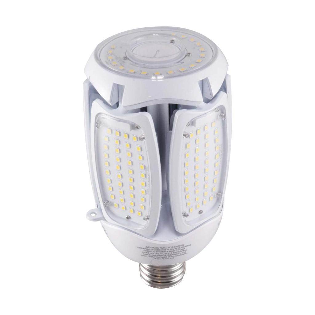 60 watt 120/277 volt Corncob Exclusionary Mogul Screw Base 2700K Warm White LED Light Bulb 1