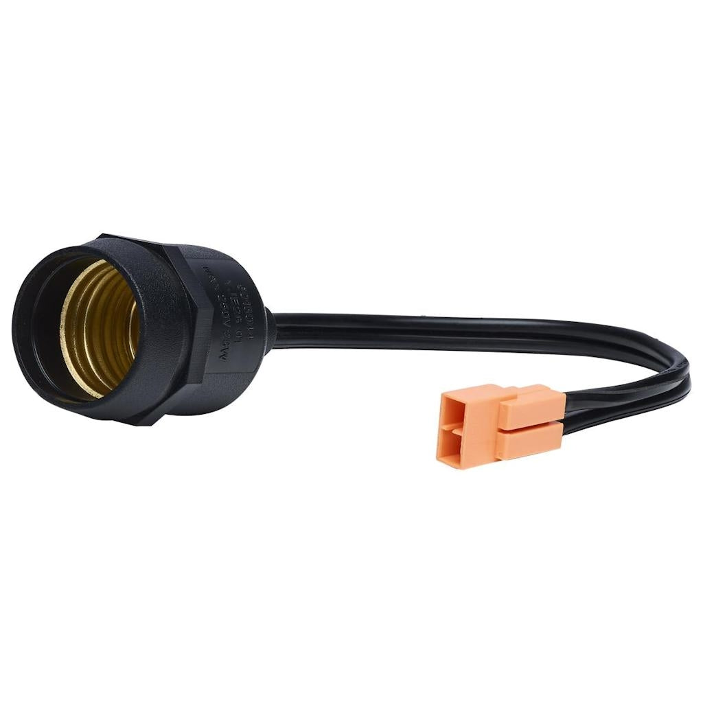 QC to E26 Socket Whip For Use with Downlight Cans Temp Light Adapter Cable 1