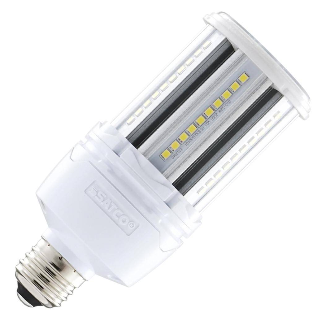 22 watt 100/277 volt Corn Cob Medium Screw Base 5000K Daylight Non-Dimmable LED 1