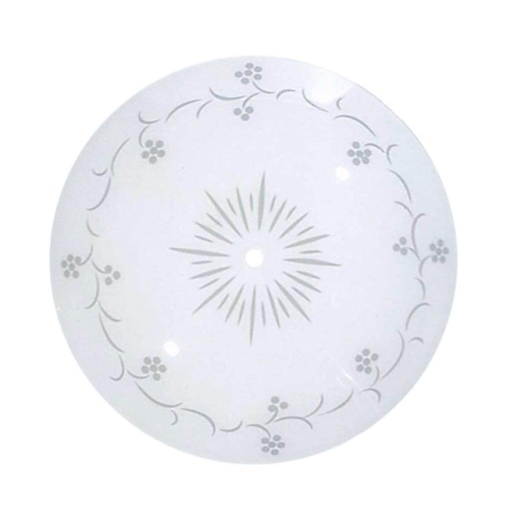 White Grape Pattern Glass Shade 1