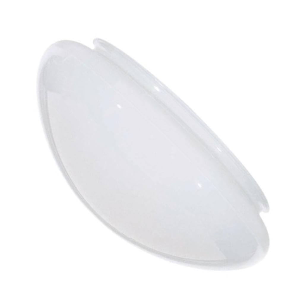 5.5" Fitter White Mushroom Replacement Glass 1