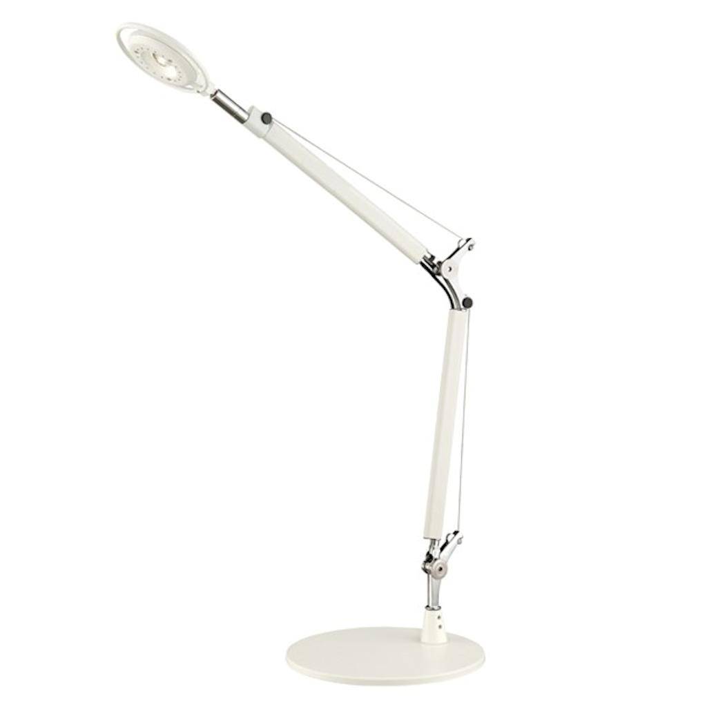 5 watt 120 volt White 4000K LED Double Arm Desk Lamp 1