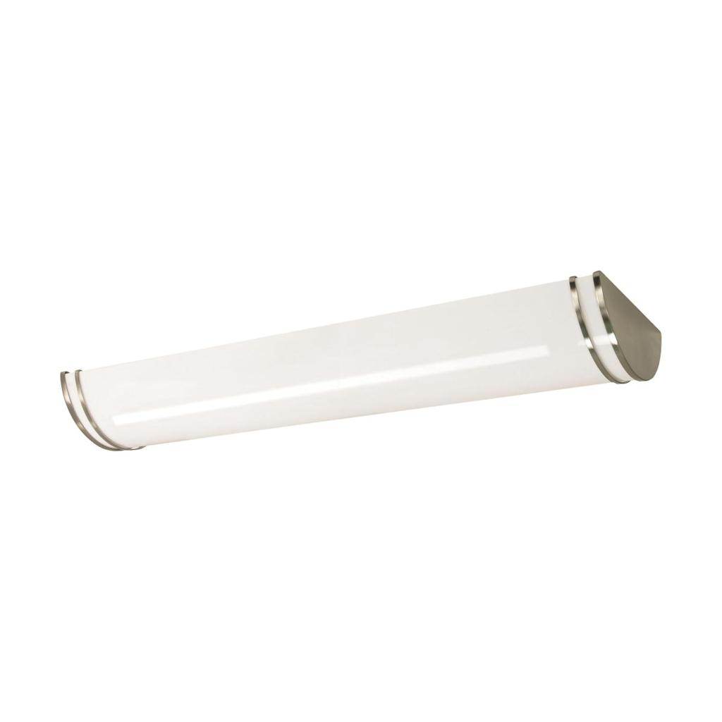 52 watt 120 volt 50" CCT Selectable Brushed Nickel Acrylic Shade LED Ceiling Light Fixture 1