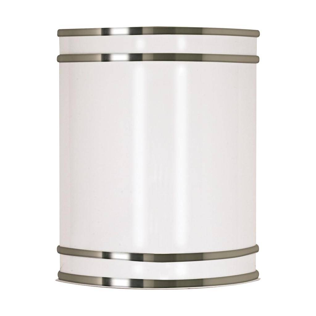 10 watt 120 volt CCT Selectable Brushed Nickel Wall Sconce Light Fixture 1
