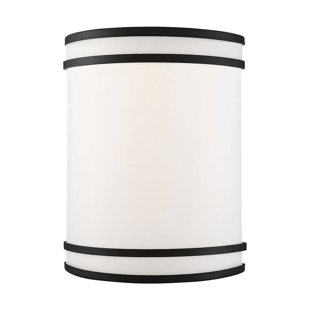 10 watt 120 volt CCT Selectable Black Wall Sconce Light Fixture 1
