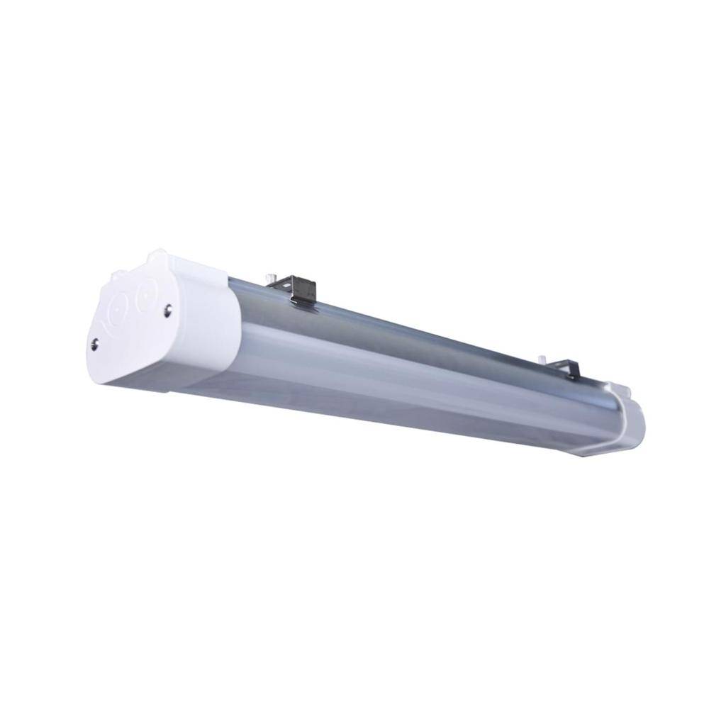 2' 20 watt 100/277 volt CCT Selectable Dimmable LED Vapor Tight Linear Fixture 1