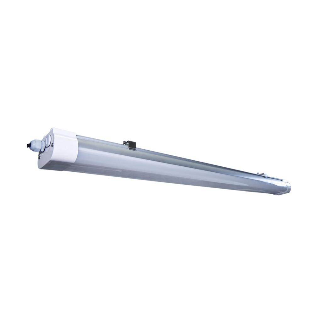 4' 40/50/60 watt 100/277 volt CCT Selectable Dimmable LED Vapor Tight Linear Fixture 1