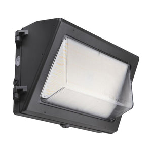 80/100/120 watt 120/277 volt CCT Selectable Bronze LED Wall Pack 1