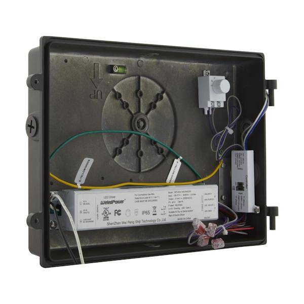 80/100/120 watt 120/277 volt CCT Selectable Bronze LED Wall Pack 3