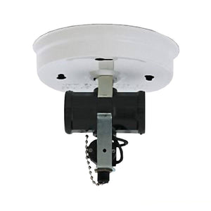 Twin Cluster Ceiling Holder With Pull Chain 1