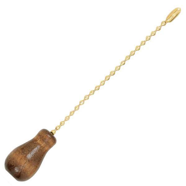 1-1/4" Tassel Wood Finish 1