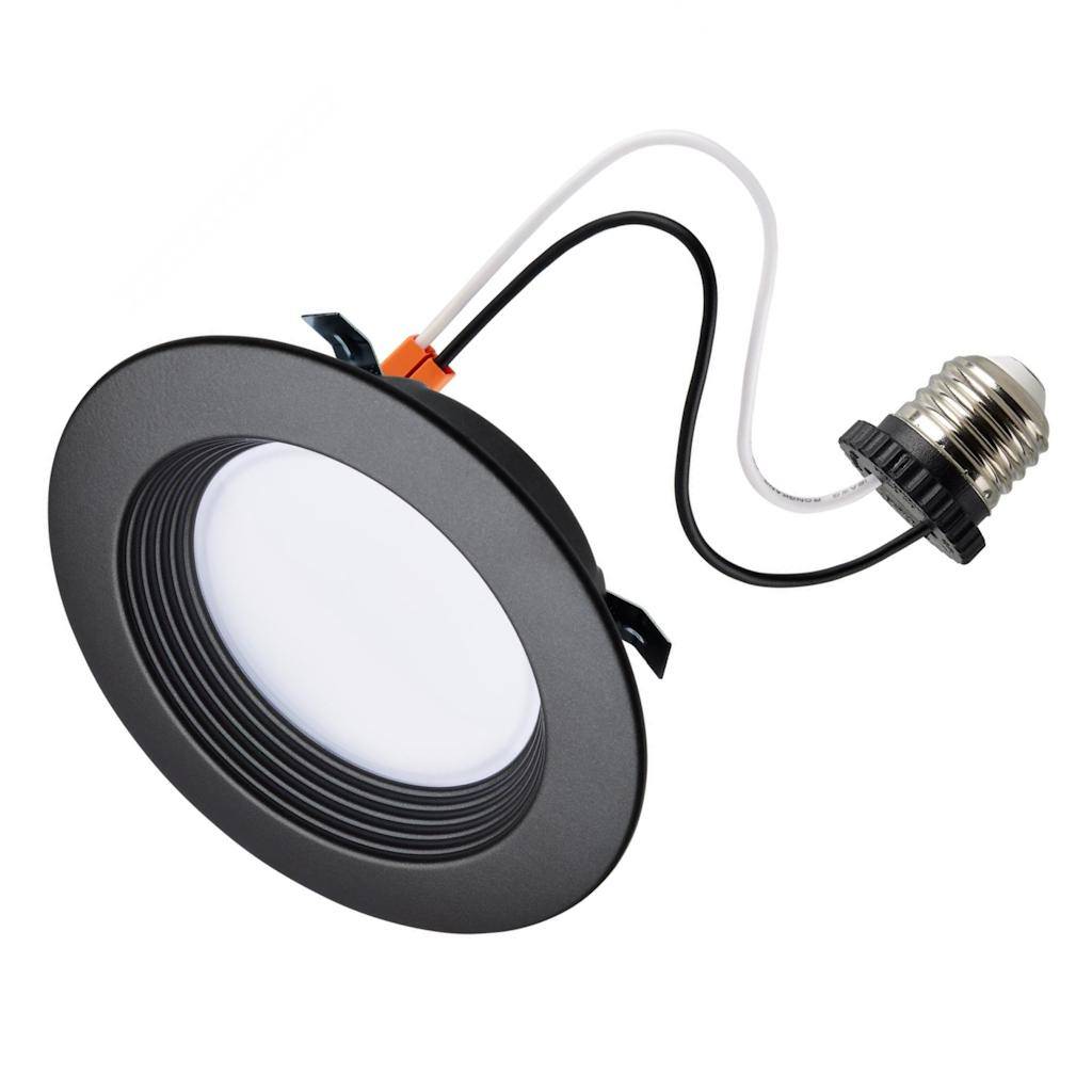 4" 6.7 watt 120 volt CCT Selectable Bronze Dimmable LED Retrofit Downlight 1