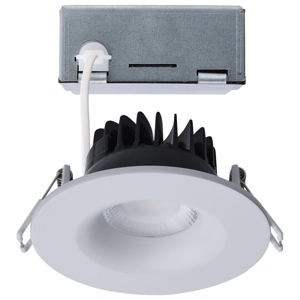 5"-6" 10 watt 120 volt CCT Selectable Round White Remote Driver Dimmable LED 1