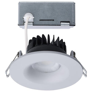 5"-6" 10 watt 120 volt CCT Selectable Round White Remote Driver Dimmable LED 1