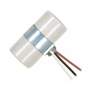 Twin 2 Circuit Porcelain Medium Screw (E26) Base Socket with Single Bushing Cap 1