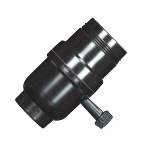1/8 IPS Cap 3 Way Turn Knob Socket with Bushing Less Set Screw 1
