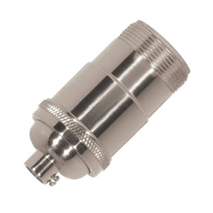 1/8 IPS Cap Polished Nickel 3 Way 2 Circuit Keyless Socket 1