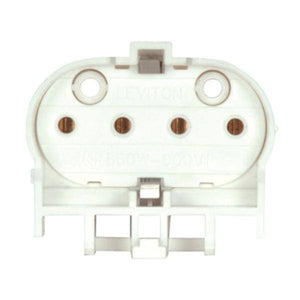 Snap-In Mounting for Electronic Ballasts Bottom Push-In Wiring Socket 1