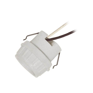 Unglazed Porcelain Keyless Snap In Socket 1
