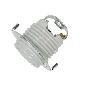 1/8 IPS Cap Porcelain Keyless Threaded Socket with Hickey and Ring 1