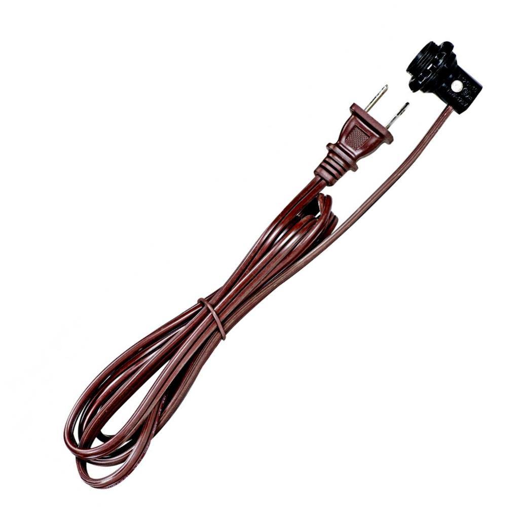 Phenolic Threaded Black Candelabra Sockets with Leads 1