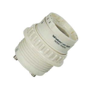 Electronic Self-Ballasted CFL Lampholder Phenolic Socket with Uno Ring Adapter 1