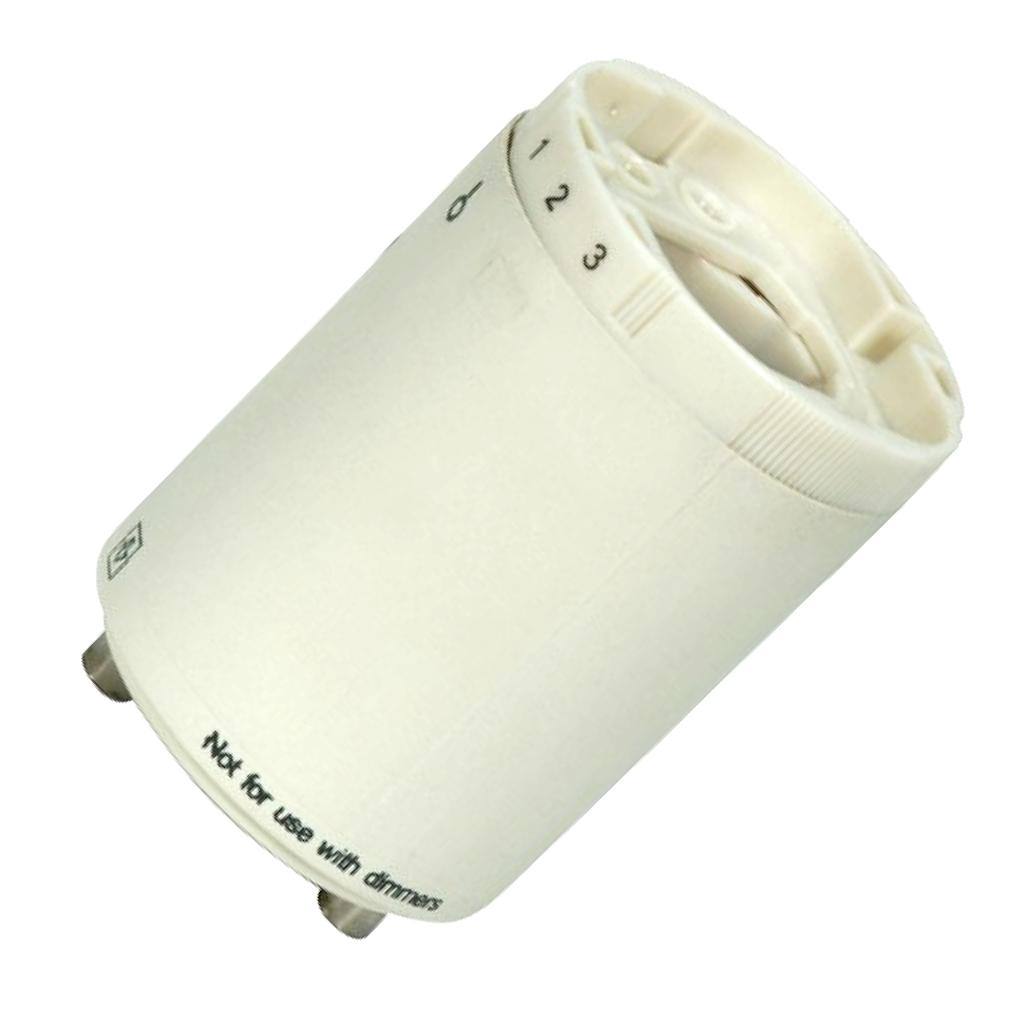 Electronic Self-Ballasted CFL Lampholder Smooth Phenolic Socket Adapter 1