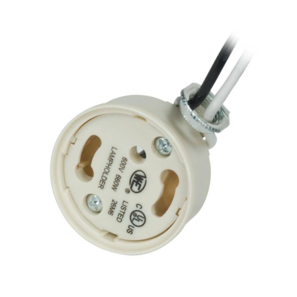 3 Step Safety Design GU24 4-Pin Ballast and Socket Combinations with Bracket 1