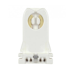 Turn-Type White Bi-Pin Lampholder T8 and T12 Bulbs 1