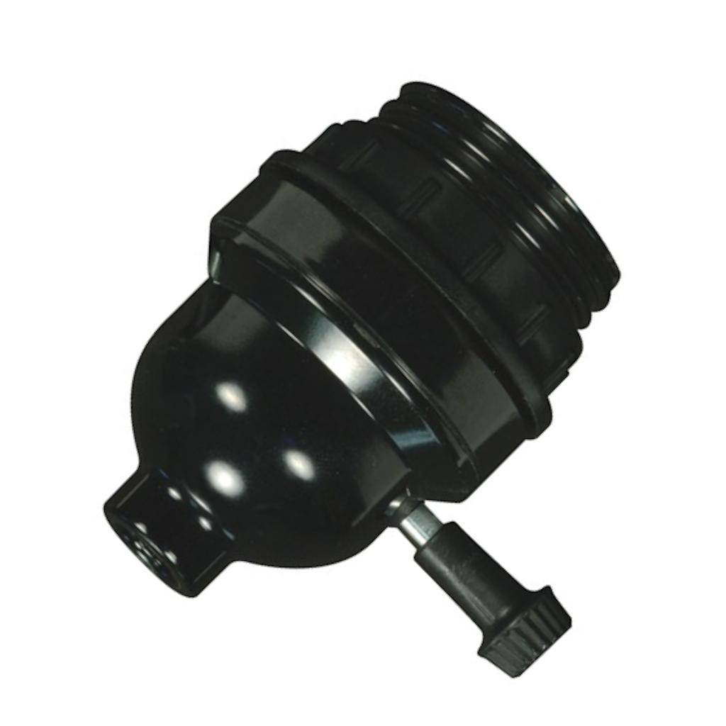 1/8 IPS Cap 4 Piece On Off Turn Knob Socket with Uno Thread and Ring 1