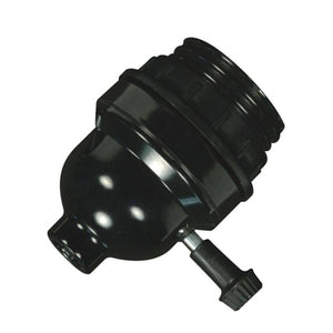 1/8 IPS Cap 4 Piece On Off Turn Knob Socket with Uno Thread and Ring 1