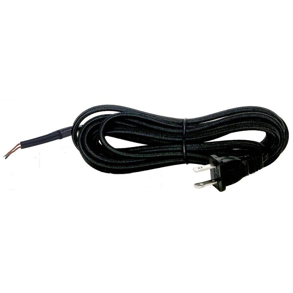 10' Black Molded Plug Cord 1