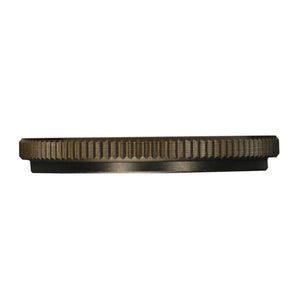 1.5" Stamped Dark Antique Brass Uno Ring 1