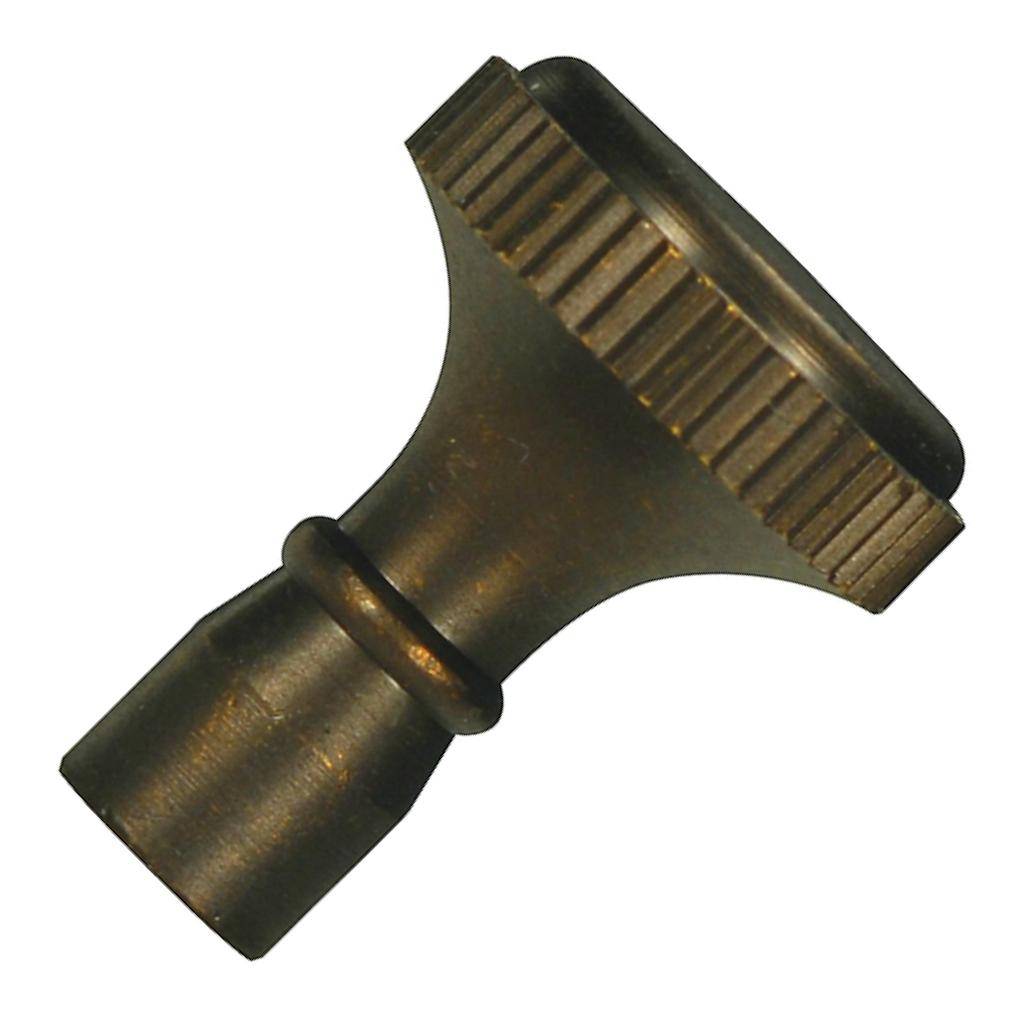 Dark Antique Brass Turn Knob 1