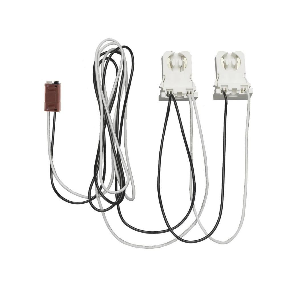 2 Light Ballast Bypass Wiring Harness for Linear LED T8 Lamps 1