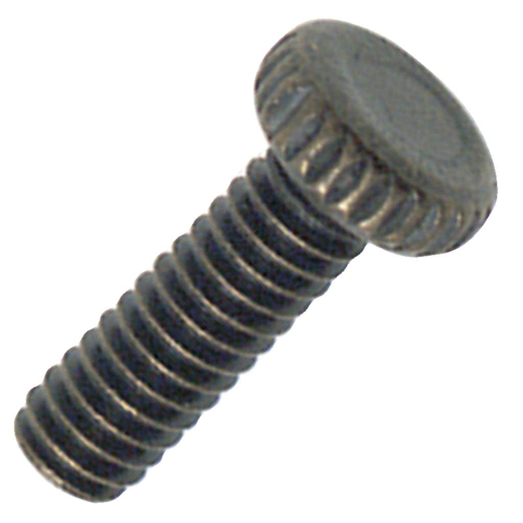 Knurled Thumb 8/32 Thread Antique Brass Steel Head Thumb Screw 1