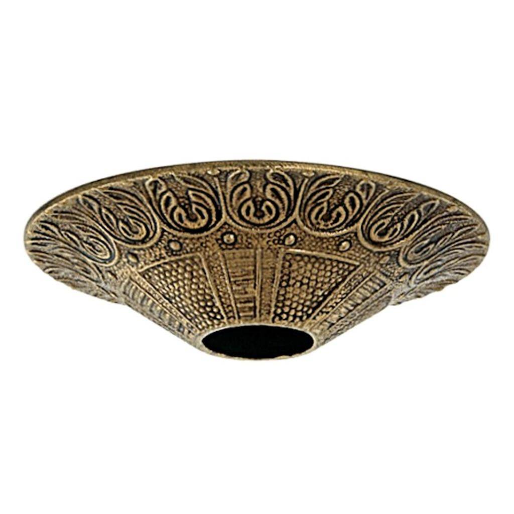 Antique Brass Patterned Canopy 1