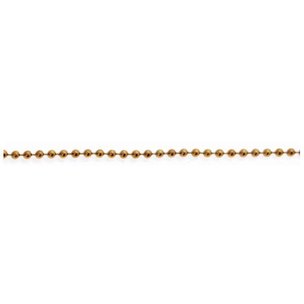 250' Spool Brass Beaded Chain 1