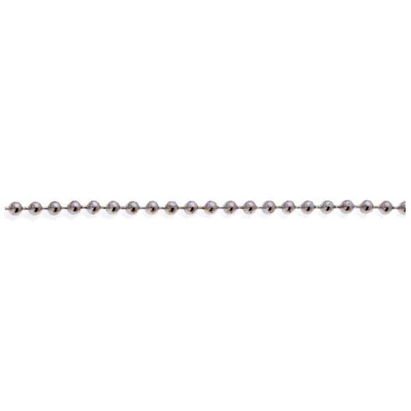 100' Spool Nickel Beaded Chain 1