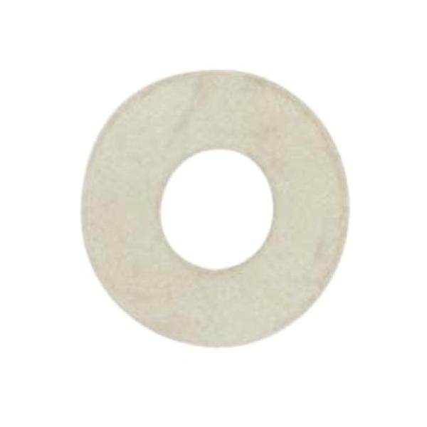 White 1/8 IP Rubber Washer 1