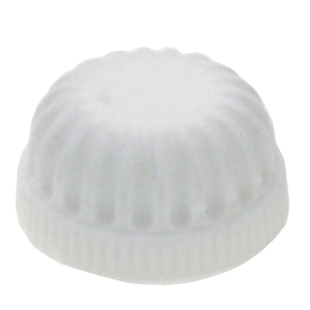 White 1/8 IP Lock-Up Caps 1