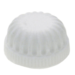 White 1/8 IP Lock-Up Caps 1