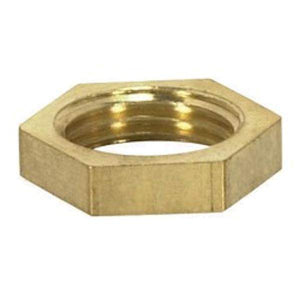 1/8 IP Brass Hexagon Locknuts 1