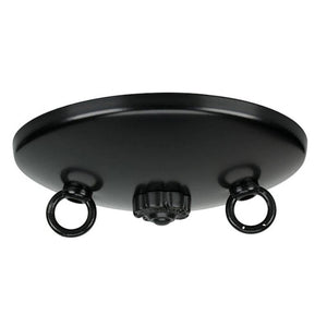 Black Bath Swag Canopy Kit 1
