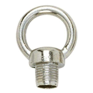1-3/8" 1/8 IP Chrome Die Cast Fixture Male Loop with Wireway 1