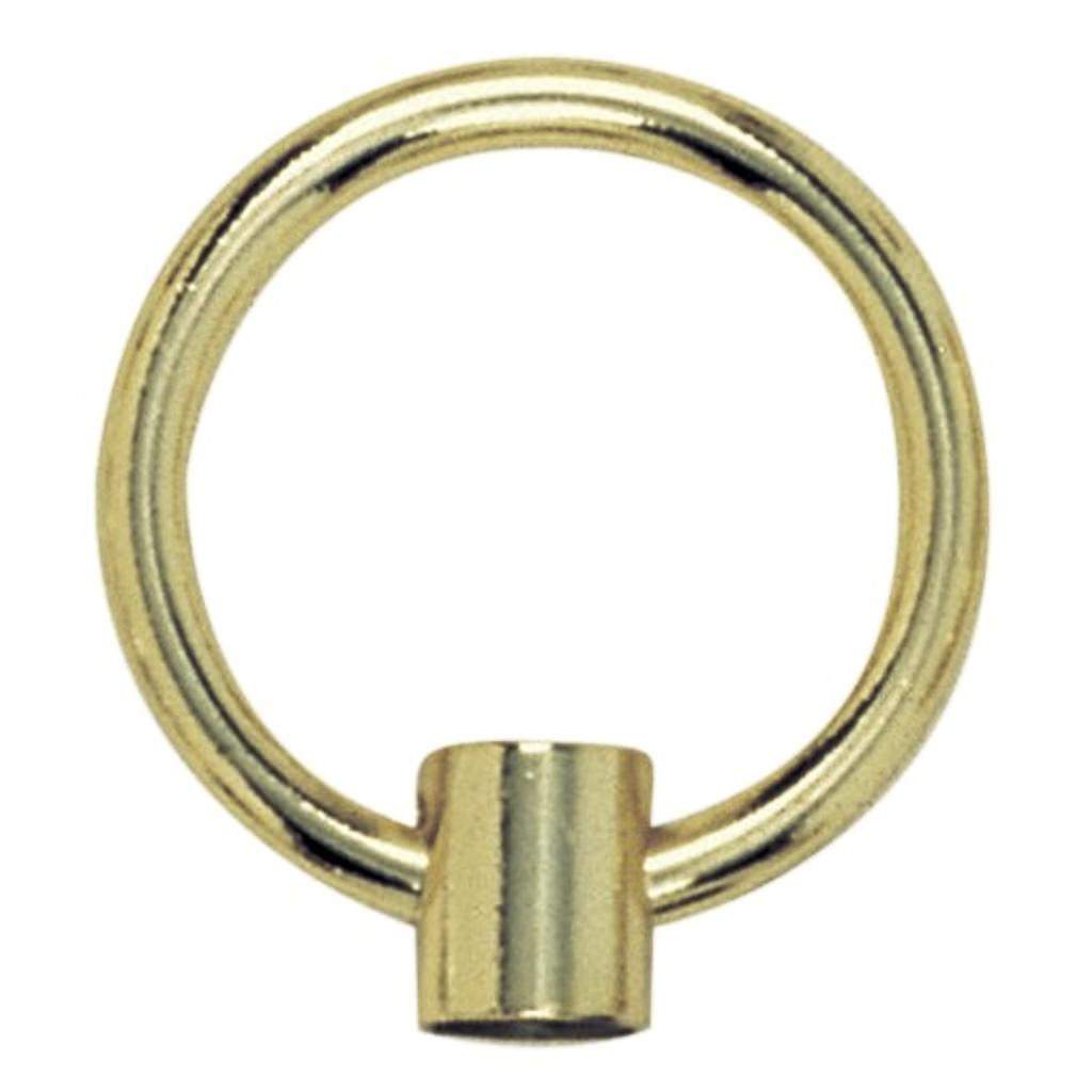 2" 1/8 IP Brass Die Cast Fixture Female Loop with Wireway 1