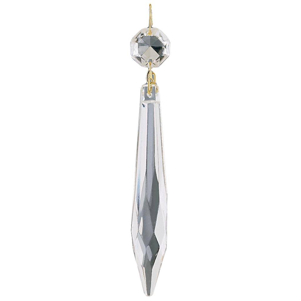 3" Clear U-Drop 1
