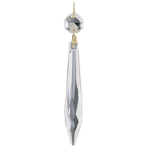 3" Clear U-Drop 1