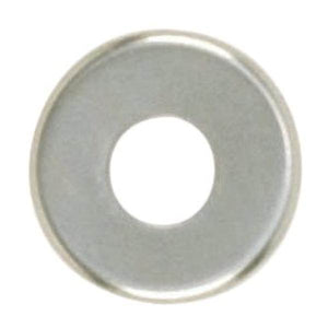 1/8 IP Slip Nickel Plated Curled Edge Steel Check Ring 1