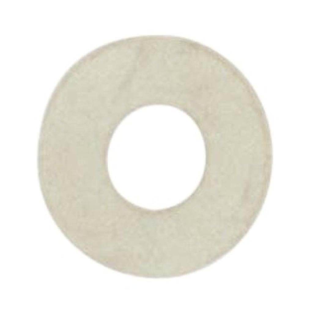 0.5" 1/8 IP White Rubber Washer 1